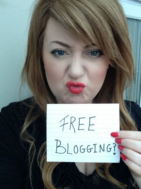Should bloggers expect to work for free?