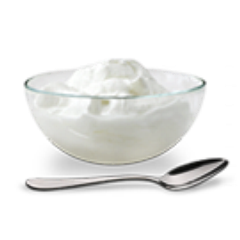 Natural yogurt