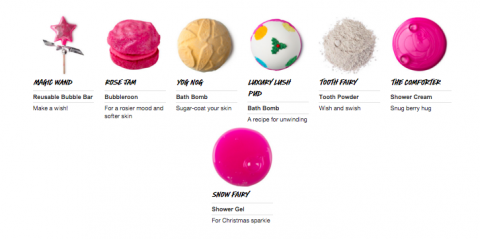 Lush Sweet Christmas gift set
