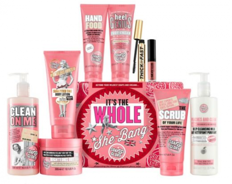Soap and Glory the whole she-bang gift set