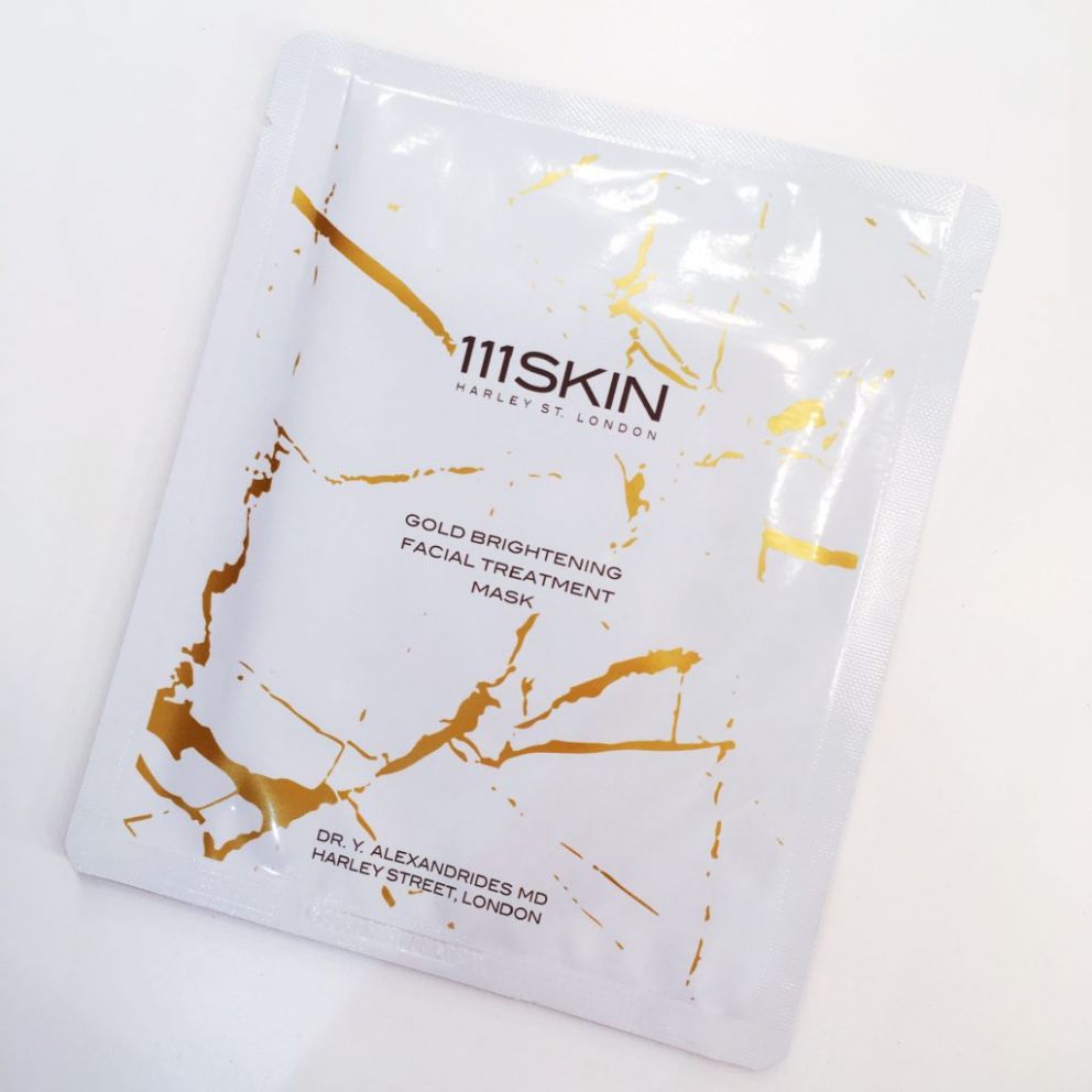 111SKIN Gold Brightening Facial Treatment Mask review Rachael Divers