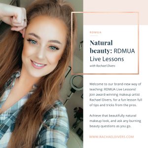 RDMUA LIVE! Online Makeup Lessons - Book Now!