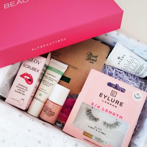 Pink Blossom Edition themed lookfantastic beauty box, beauty products