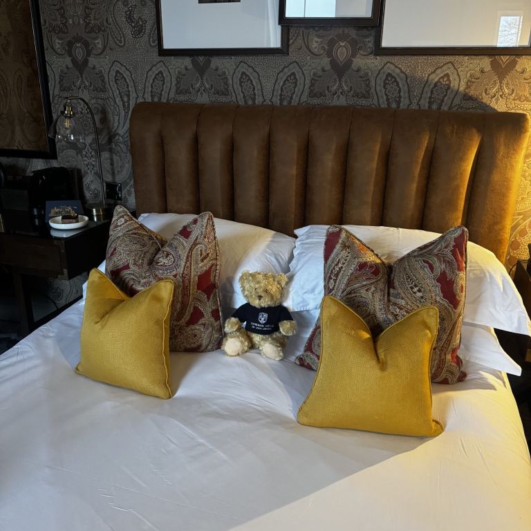 Cameron House hotel room, Loch Lomond