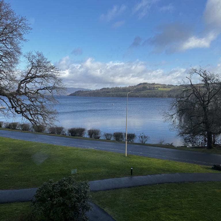 Cameron House at Loch Lomond - the view over Loch Lomond
